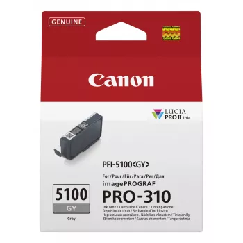 Tinteiro Canon PFI-5100 GY 1 unid. original cinzento