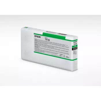 Tinteiro Epson T913B verde (200 ml), rendimento padrão, verde, tinta pigmentada, 200 ml, 1 unid.