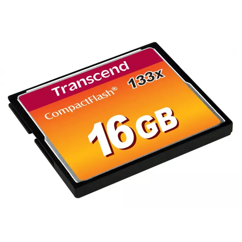 Cartão CompactFlash Transcend TS16GCF133 16 GB, 50 MB/s de leitura, 20 MB/s de escrita