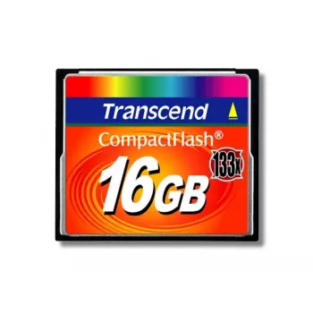 Cartão CompactFlash Transcend TS16GCF133 16 GB, 50 MB/s de leitura, 20 MB/s de escrita