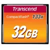 Cartão de memória flash Transcend 32GB CompactFlash 133x TS32GCF133