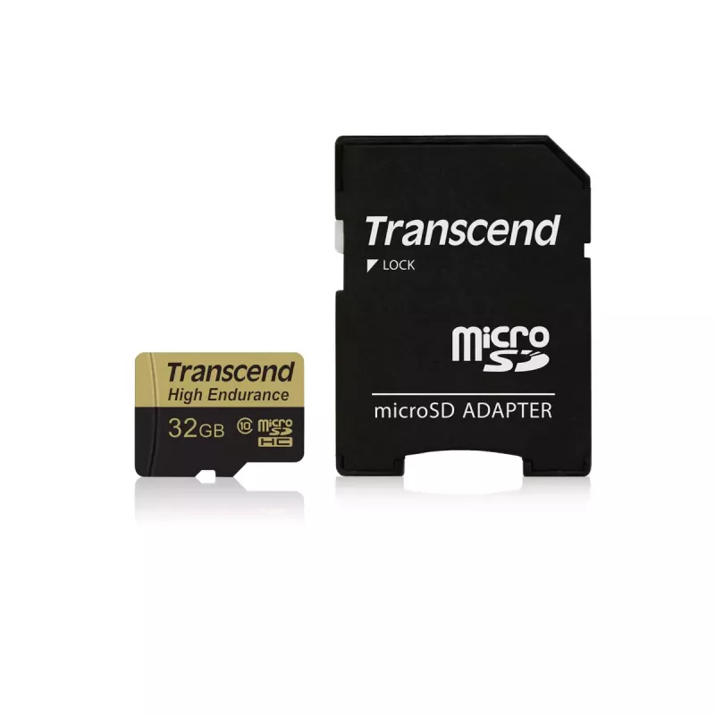 Cartão de memória flash Transcend 32 GB MicroSDHC Classe 10 TS32GUSDHC10V