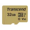 Cartão de memória flash Transcend 32 GB MicroSDHC UHS-I 500S