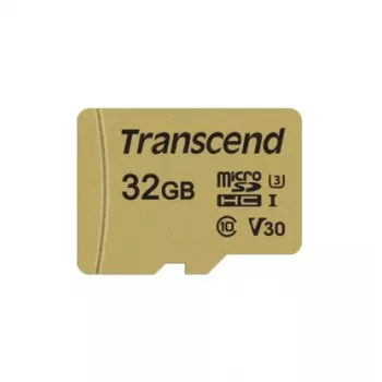 Cartão de memória flash Transcend 32 GB MicroSDHC UHS-I 500S