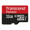 Cartão de memória flash Transcend 32 GB UHS-I microSDXC Classe 10 TS32GUSDCU1