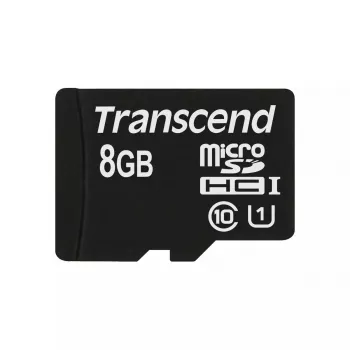 Cartão de memória flash Transcend 8 GB MicroSDHC Classe 10 UHS-I TS8GUSDCU1
