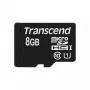 Cartão de memória flash Transcend 8 GB MicroSDHC Classe 10 UHS-I TS8GUSDCU1