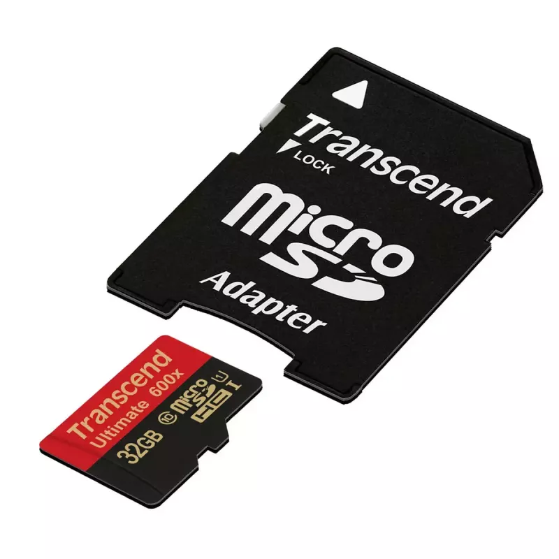 MicroSDHC Transcend 32GB UHS-I 600x Classe 10 TS32GUSDHC10U1