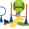 schleich Farm Life Treino de Agilidade para Cachorros, Farm World, 3 ano(s), Multicolor