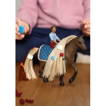 schleich HORSE CLUB Sofia’s Beauties Conjunto Inicial Leo & Rocky Multicolor
