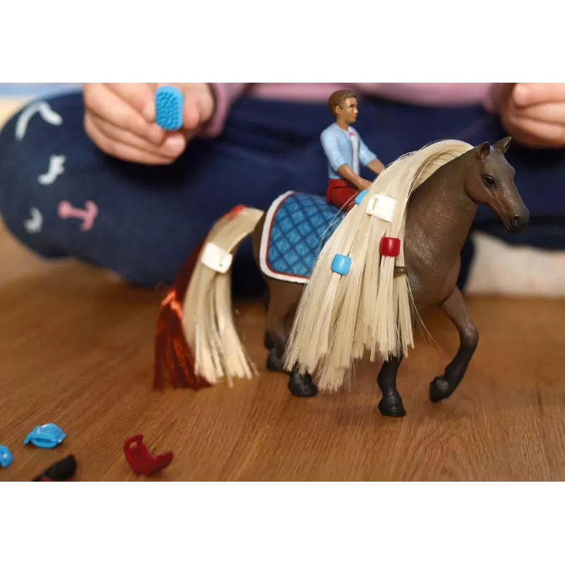 schleich HORSE CLUB Sofia’s Beauties Conjunto Inicial Leo & Rocky Multicolor