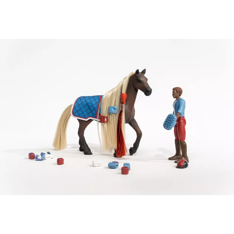 schleich HORSE CLUB Sofia’s Beauties Conjunto Inicial Leo & Rocky Multicolor