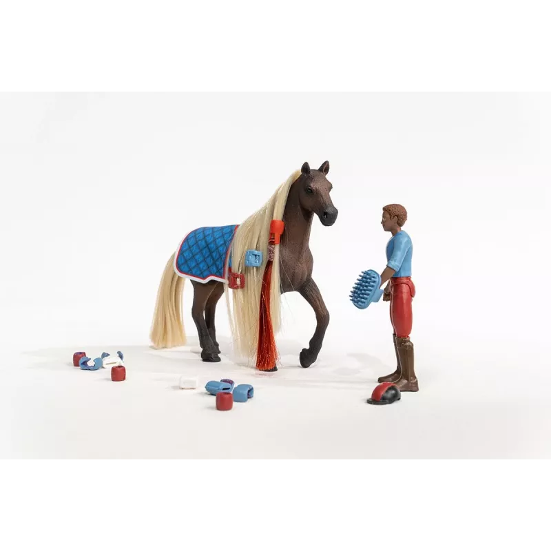 schleich HORSE CLUB Sofia’s Beauties Conjunto Inicial Leo & Rocky Multicolor