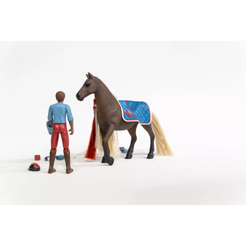 schleich HORSE CLUB Sofia’s Beauties Conjunto Inicial Leo & Rocky Multicolor