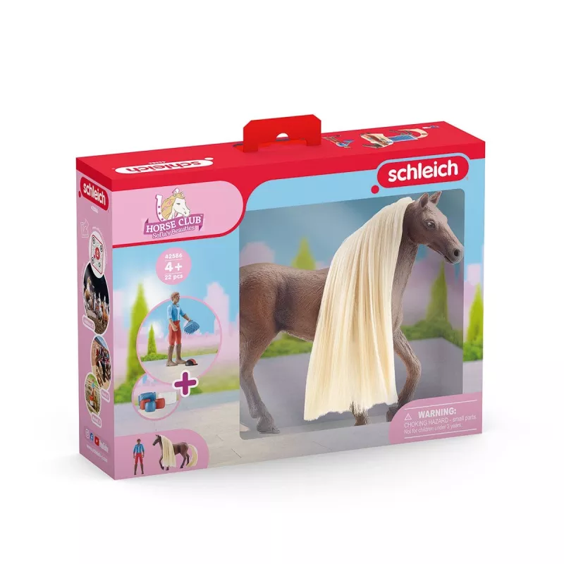 schleich HORSE CLUB Sofia’s Beauties Conjunto Inicial Leo & Rocky Multicolor