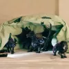 schleich ELDRADOR CREATURES Lobo das Sombras Preto Roxo 42554