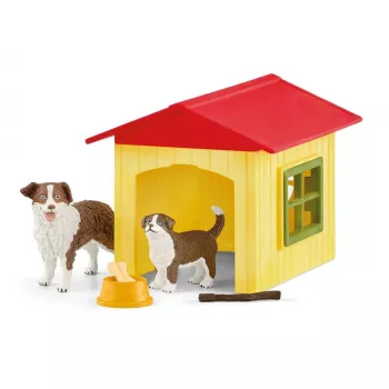 Schleich FARM WORLD Casota para Cão 42573 Multicolor Idade Recomendada 3+