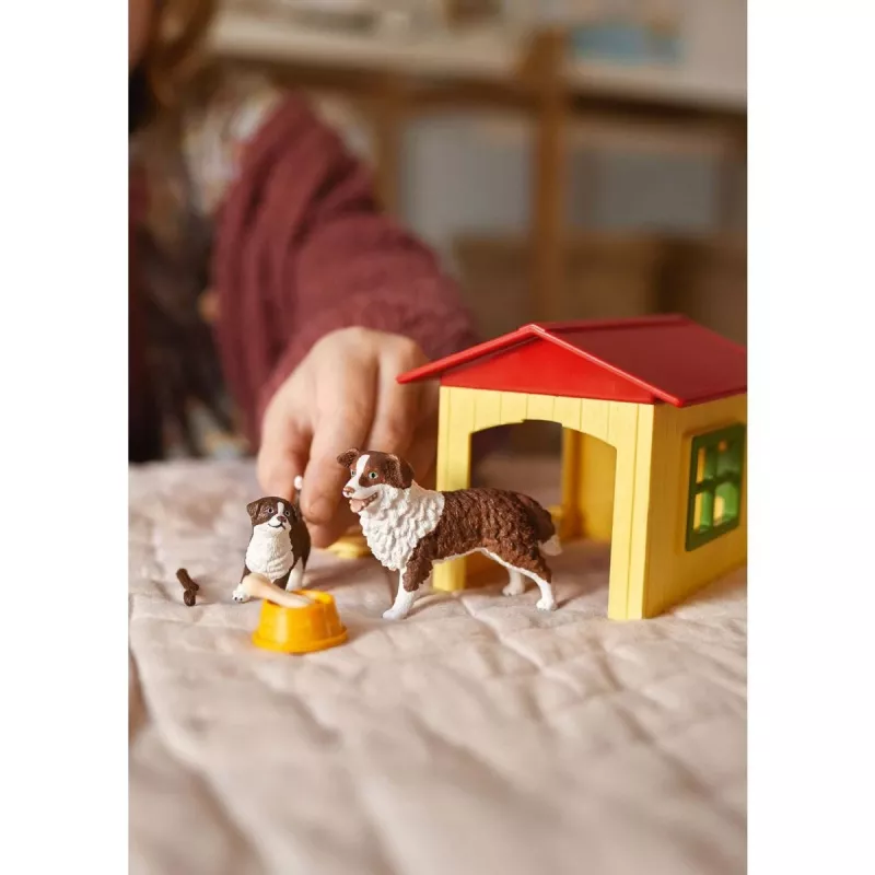 Schleich FARM WORLD Casota para Cão 42573 Multicolor Idade Recomendada 3+