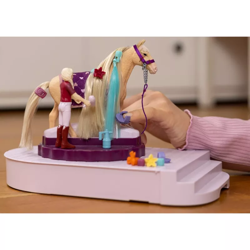 schleich HORSE CLUB Sofias Beauties Posto de Tratamento de Cavalos, Cerda de Escova, Cavalos, 3 ano(s), Multicolor