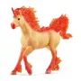 Brinquedo Schleich BAYALA Garanhão Unicórnio de Fogo Elementa Laranja 70756S