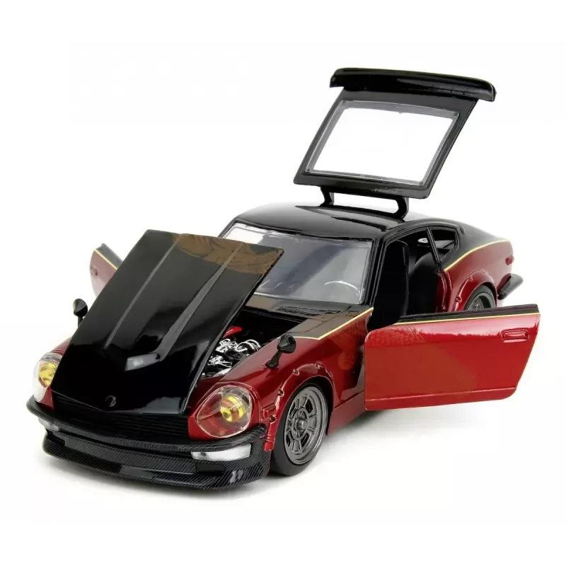 Carro Jada Toys 253203090 Fast & Furious metal plástico borracha preto vermelho