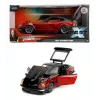 Carro Jada Toys 253203090 Fast & Furious metal plástico borracha preto vermelho