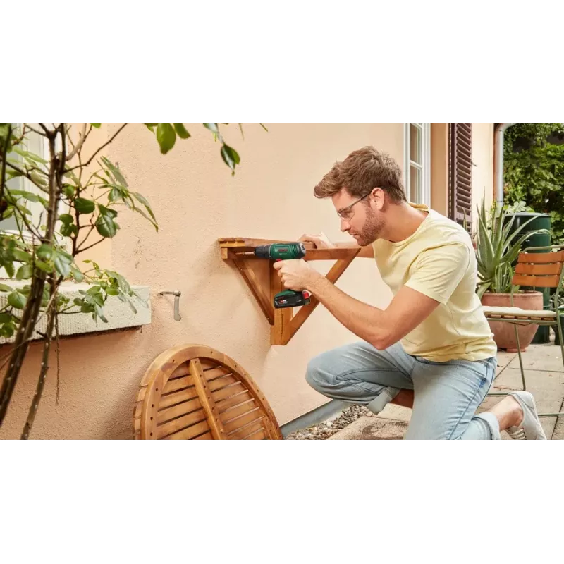 Bosch EasyDrill 18V-40 1630 rpm sem chave 1,3 kg preto, verde