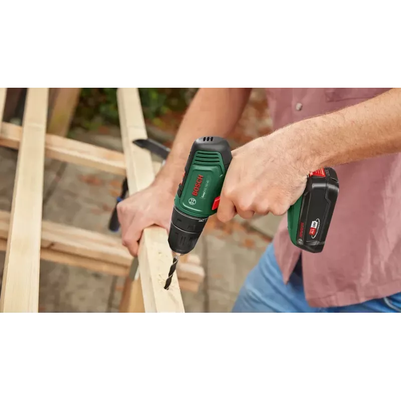 Bosch EasyDrill 18V-40 1630 rpm sem chave 1,3 kg preto, verde