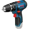Berbequim de punho de pistola Bosch GSB 12V-15, 1300 rpm, bateria de 2 Ah