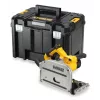 DeWALT DWS520KTR-QS serra circular de mergulho, conjunto, 1300 W, 165 mm, com calha-guia, T STAK-Box VI, amarelo/preto