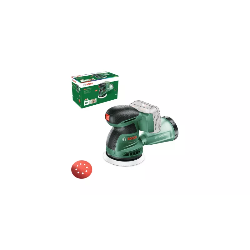Bosch EasyOrbit 18V-10 (Baretool), Lixadora excêntrica, Preto, Verde, Plástico, Alemanha, 23000 rpm, 1 mm