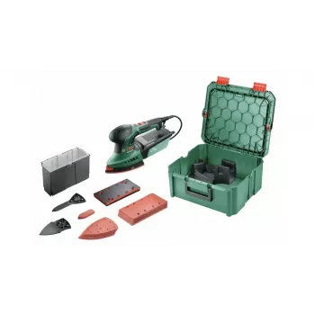 Bosch PSM 200 AES Lixadora múltipla 26000 rpm Preto, Verde 200 W