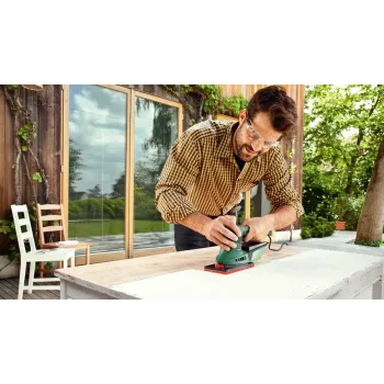 Bosch PSM 200 AES Lixadora múltipla 26000 rpm Preto, Verde 200 W
