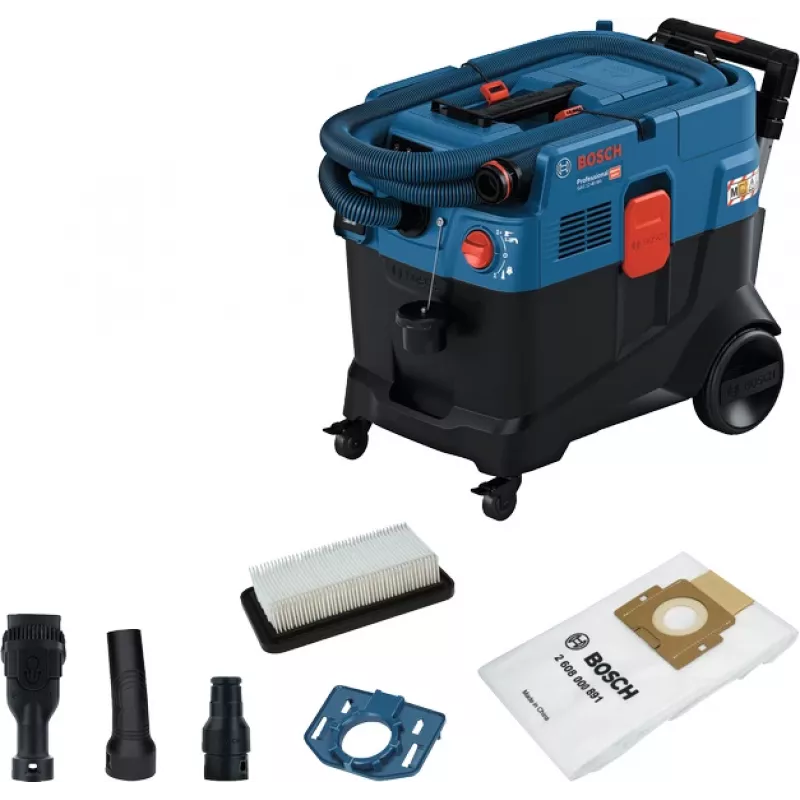 Bosch GAS 12-40 MA Professional 40 L aspirador de cilindro aspirador de líquidos e pós 1200 W Combi
