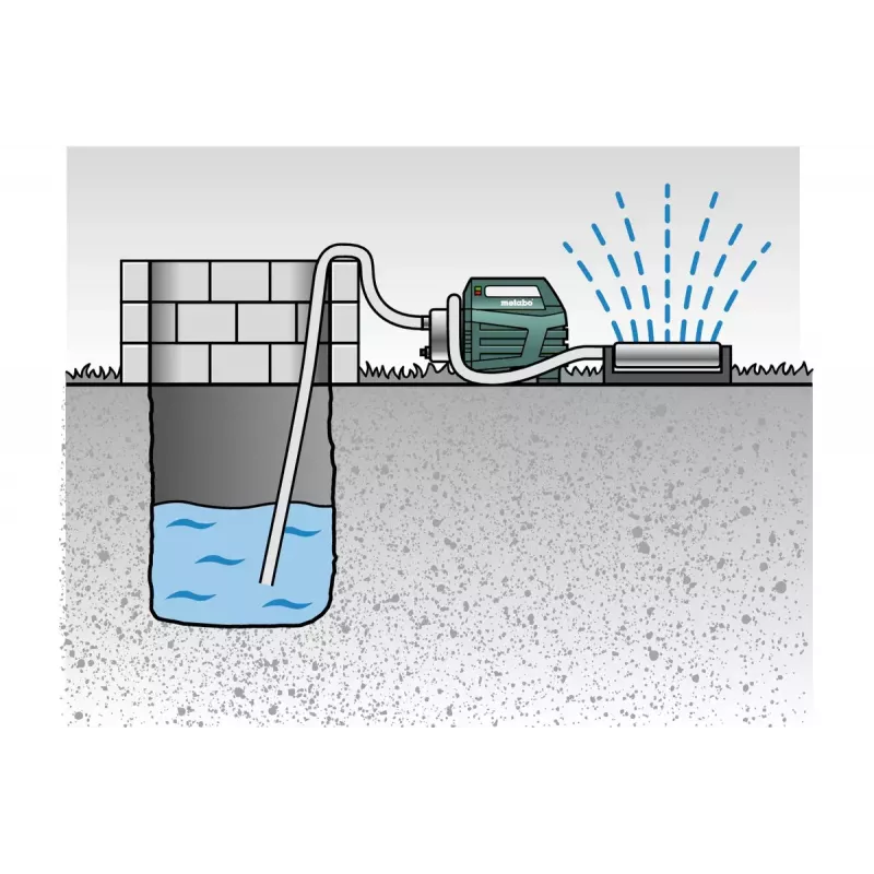 Bomba de água Metabo P 6000 Inox