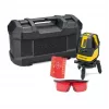 Nivelador laser STANLEY Multi-Line STHT77514-1 — laser vermelho, 4 linhas verticais e 1 horizontal