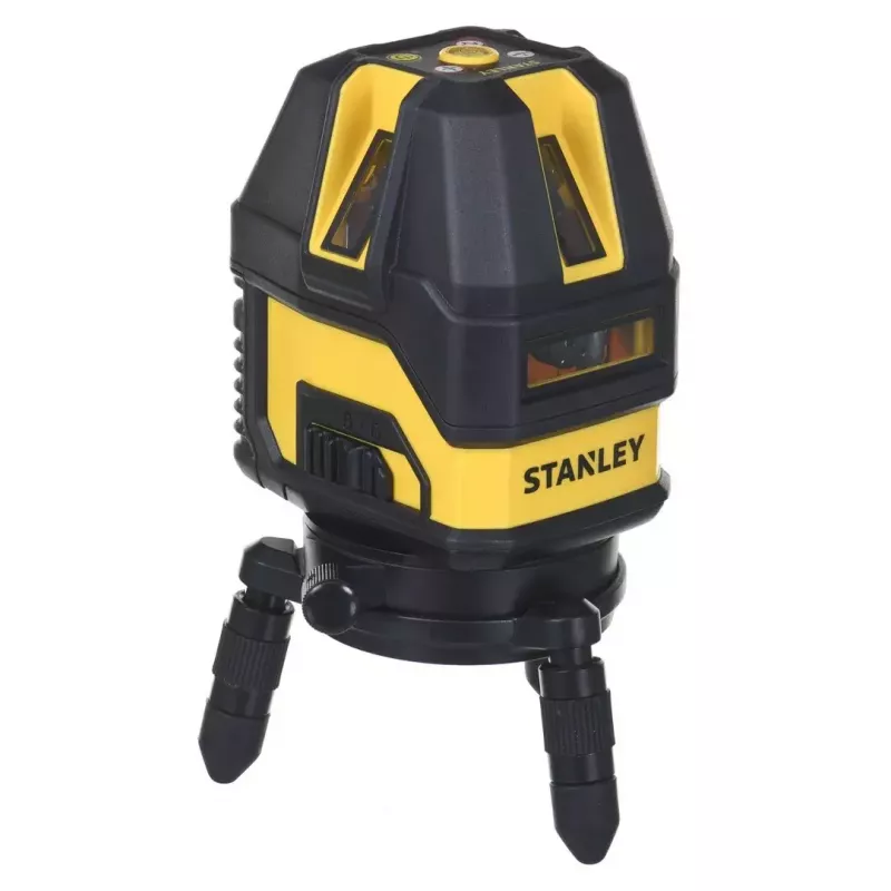 Nivelador laser STANLEY Multi-Line STHT77514-1 — laser vermelho, 4 linhas verticais e 1 horizontal