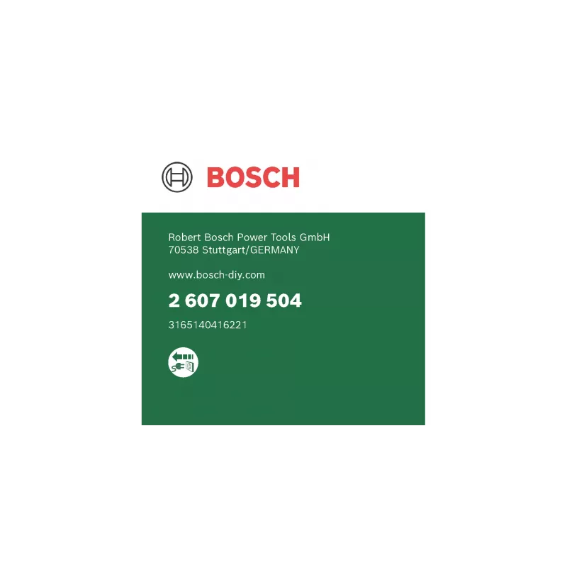 Bosch 2 607 019 504 Chave de fendas manual