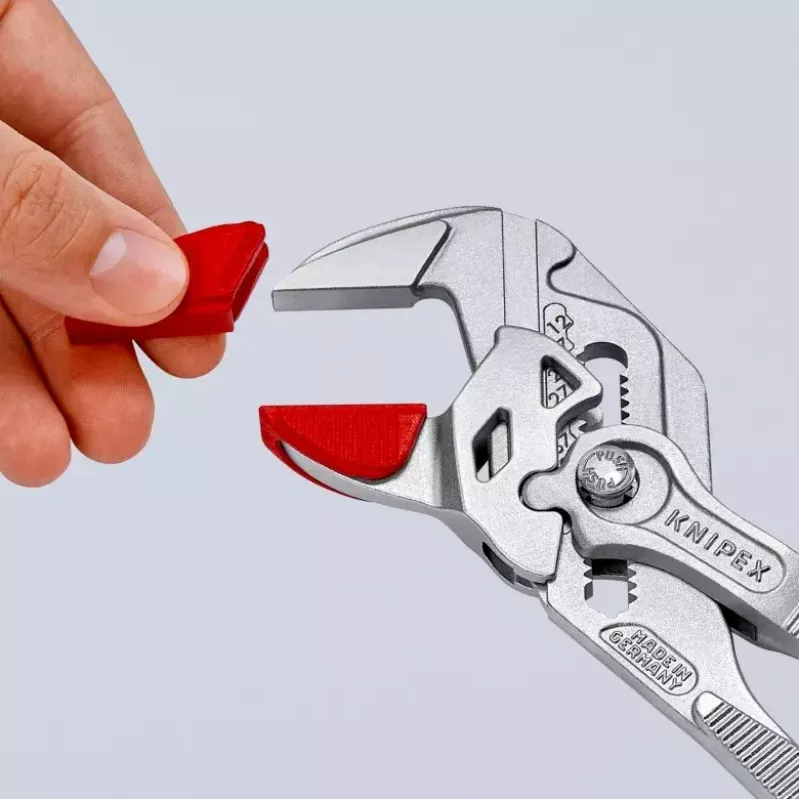 Peça sobresselente para chave de tubos Knipex 86 09 250 V01 vermelho plástico 6 unid.
