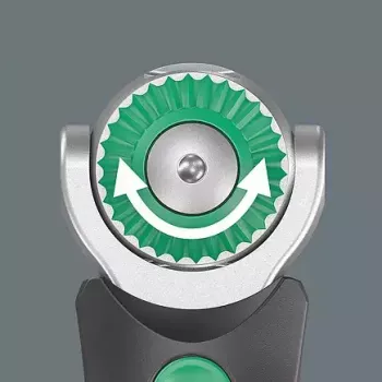 Chave de catraca Wera 05004281001 18 peças preto verde