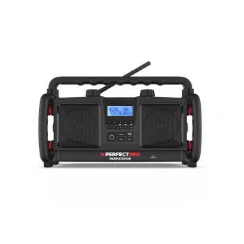 Rádio portátil Perfectpro Workstation Digital DAB FM 20W
