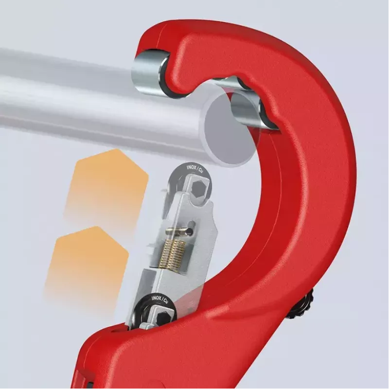 Corta-tubos Knipex 90 31 03 BK adequado para latão, cobre, aço