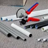 Knipex 90 25 25 corta-tubos para tubos compósitos e de plástico