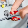 Knipex 90 25 25 corta-tubos para tubos compósitos e de plástico