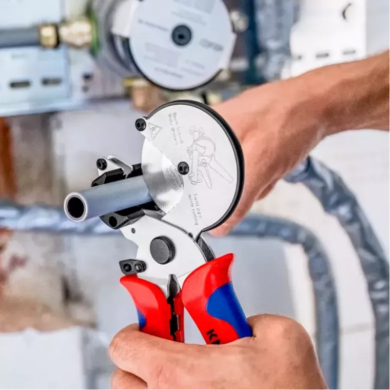Knipex 90 25 25 corta-tubos para tubos compósitos e de plástico