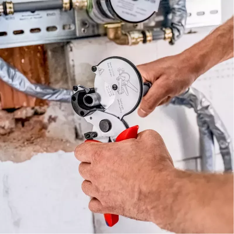 Knipex 90 25 25 corta-tubos para tubos compósitos e de plástico