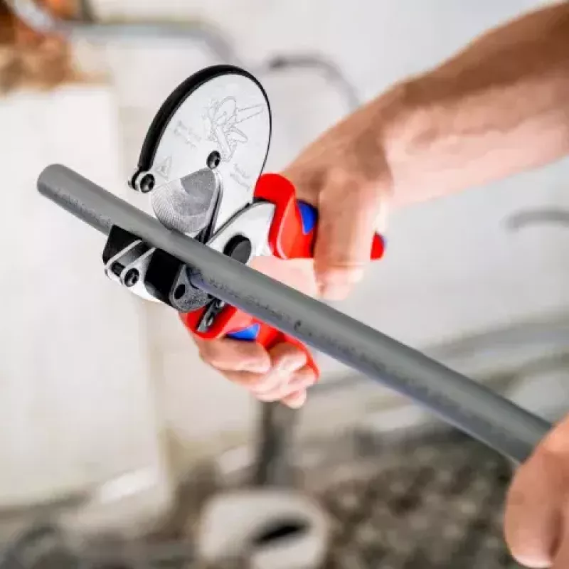 Knipex 90 25 25 corta-tubos para tubos compósitos e de plástico