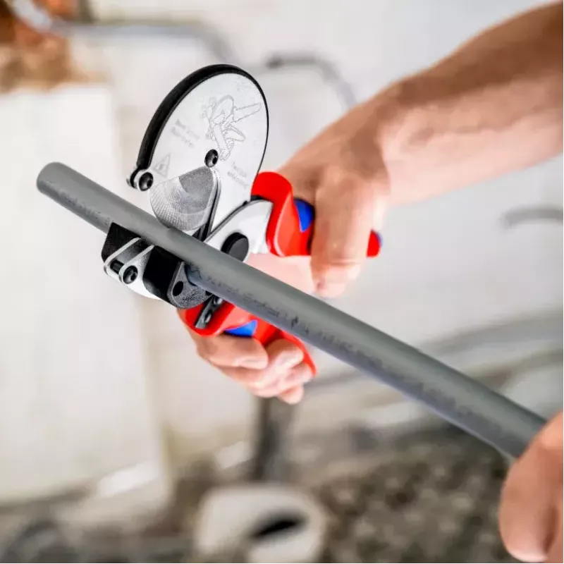 Knipex 90 25 25 corta-tubos para tubos compósitos e de plástico