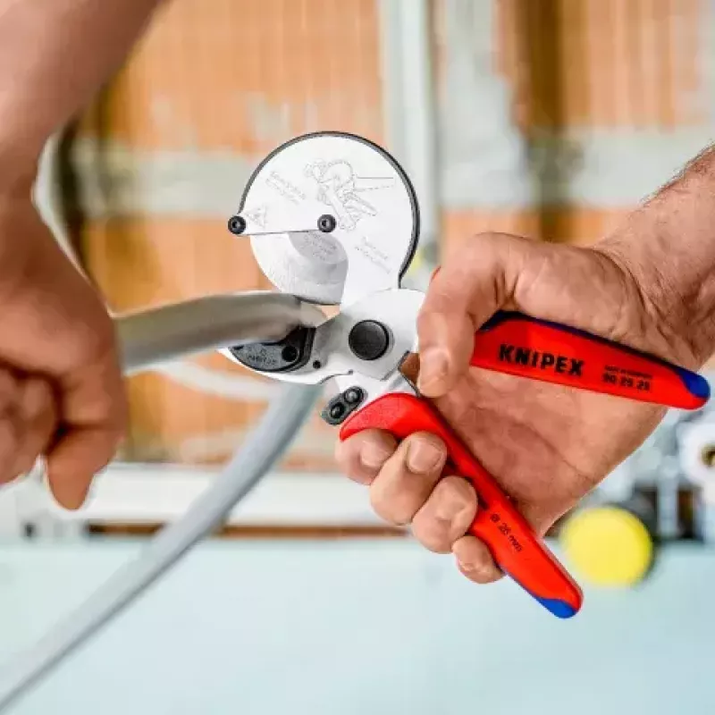 Knipex 90 25 25 corta-tubos para tubos compósitos e de plástico