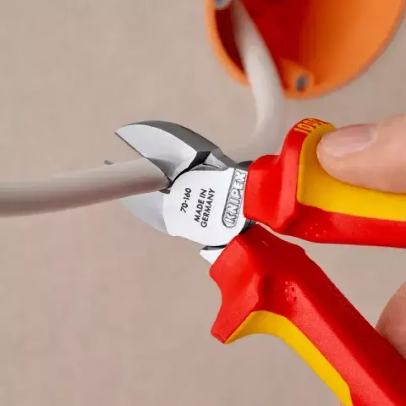 Alicate de corte diagonal Knipex 70 06 160 T